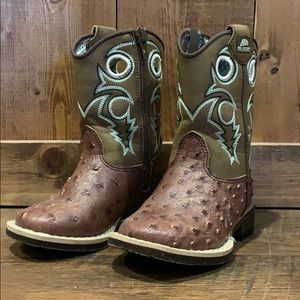 Double Barrel Brant Toddler Brown Boot